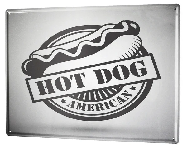 

Tin Sign Food Restaurant Hot Dog Coffee Bar Decoration Home Decor