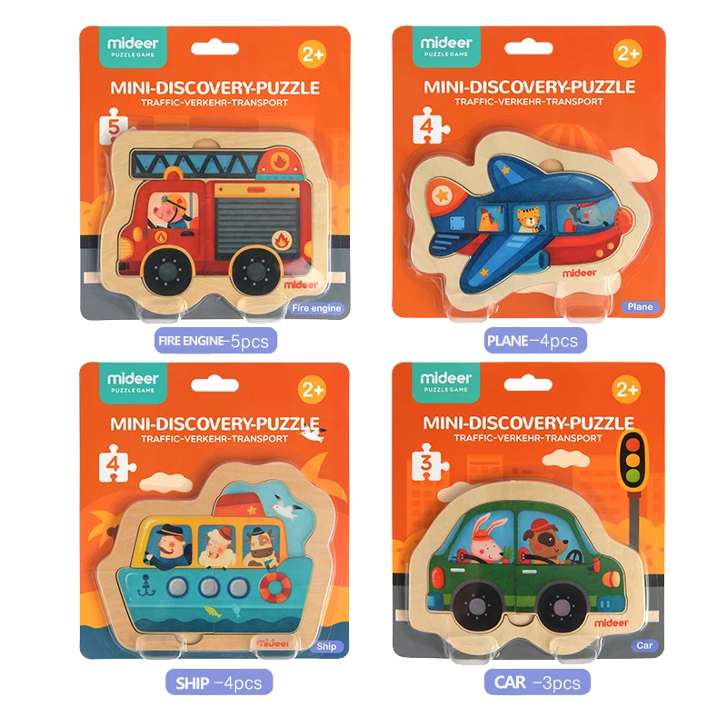 Mideer для детей ранняя Монтессори развивающая детская мультяшная интересная