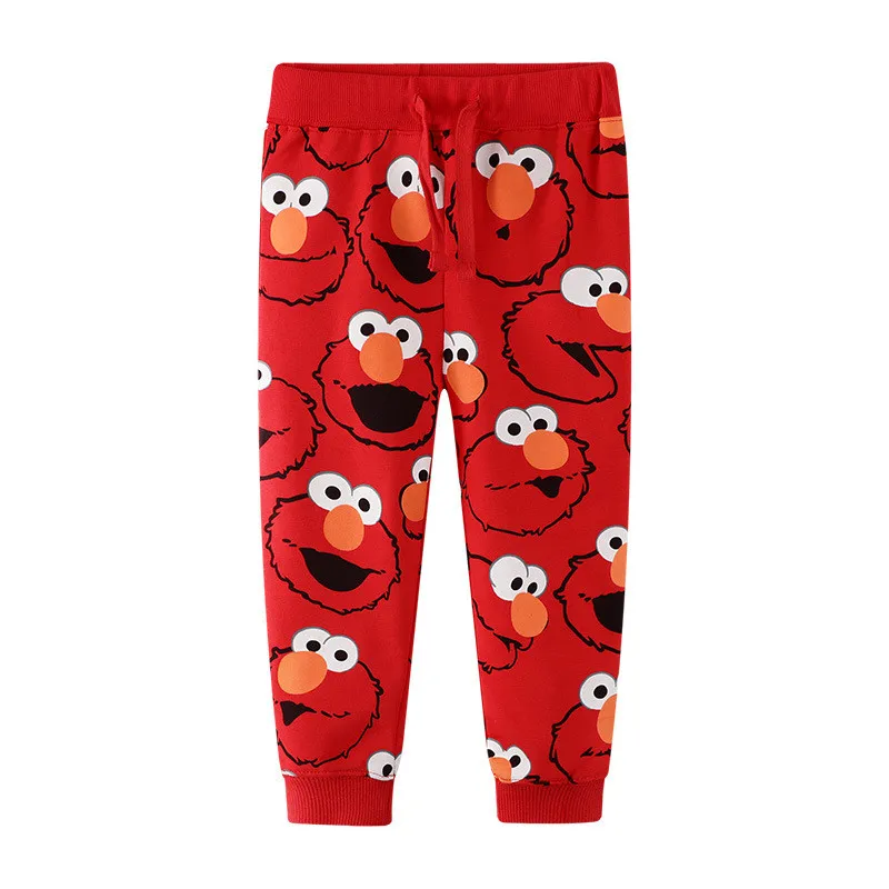 Детские хлопковые штаны шаровары для мальчиков с принтом динозавров|trousers for