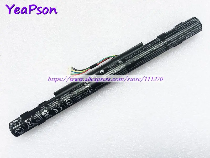 Yeapson 14 8 V 2500mAh подлинный AL15A32 Аккумулятор для ноутбука Acer Aspire Series | Компьютеры и
