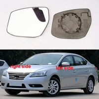 for nissan sylphy 2012 2019 exterior mirror side mirror reflective lens rearview mirror lenses glass without heating 1pcs