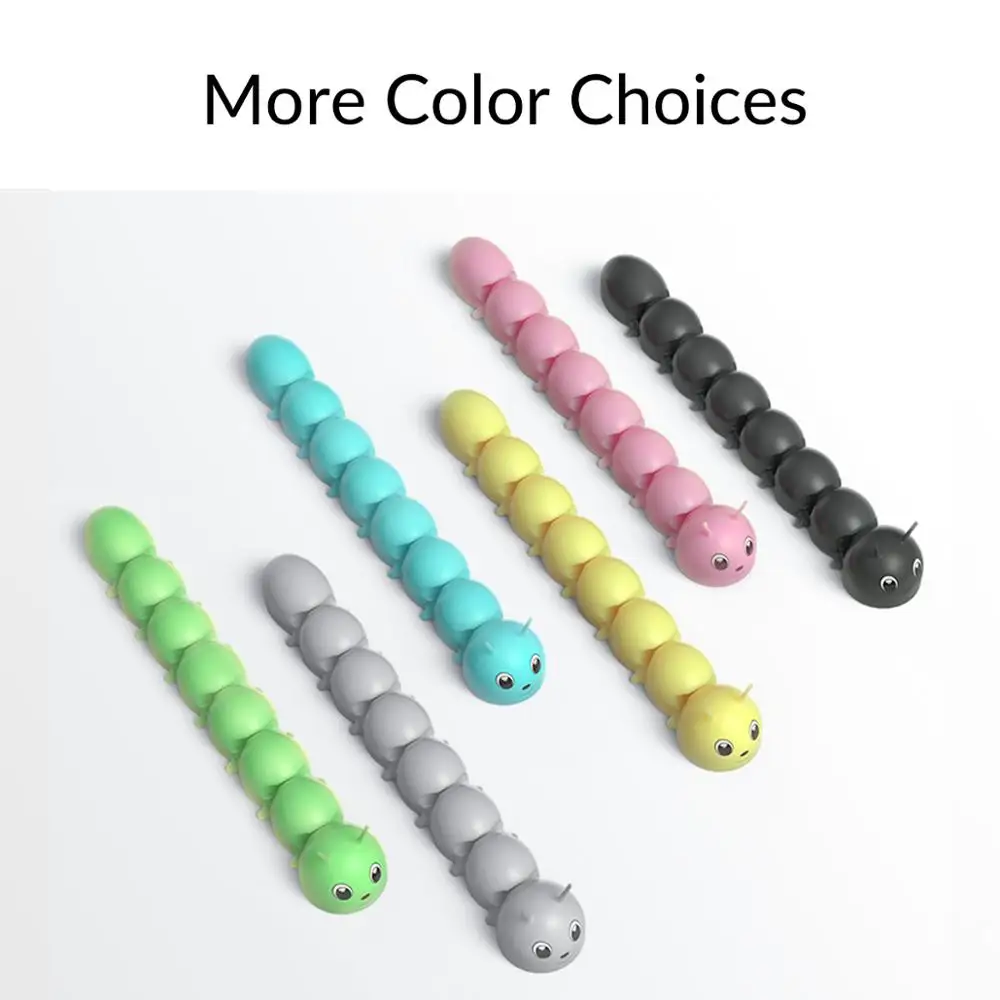 ORICO USB намотка кабеля в форме насекомого силиконовый Органайзер настольный