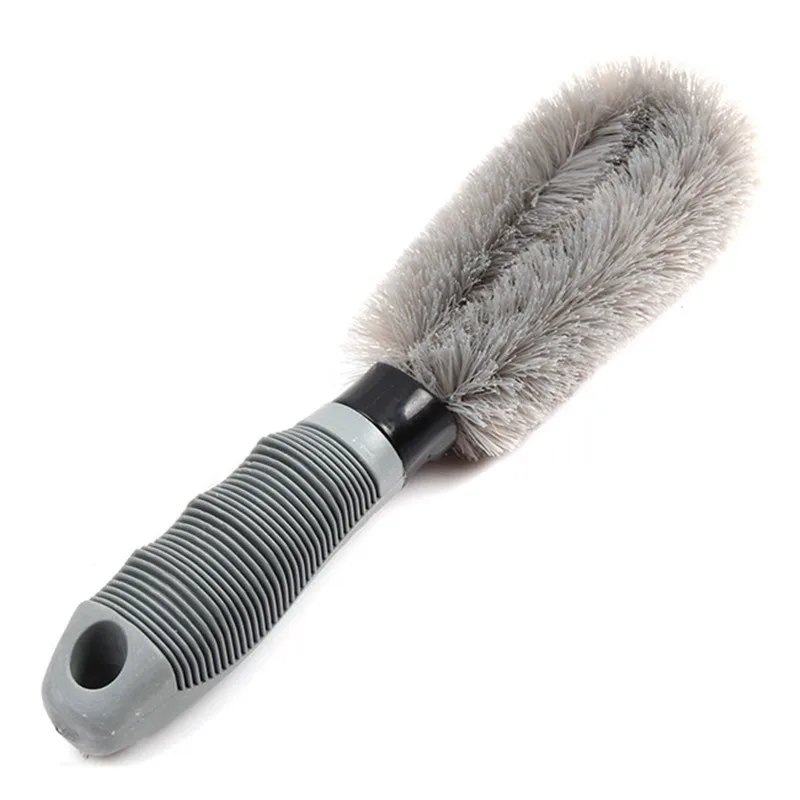 

Car Auto Spoke Truck Motorcycle Alloy Wheel Brush Tire Rim Hub Clean Plastic Coated Wire Wash Washing Cleaning Tool