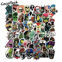 1050pcs mixed horror skull stickers for laptop motorcycle car styling luggage phone accessories vinyl decals diy terror sticker