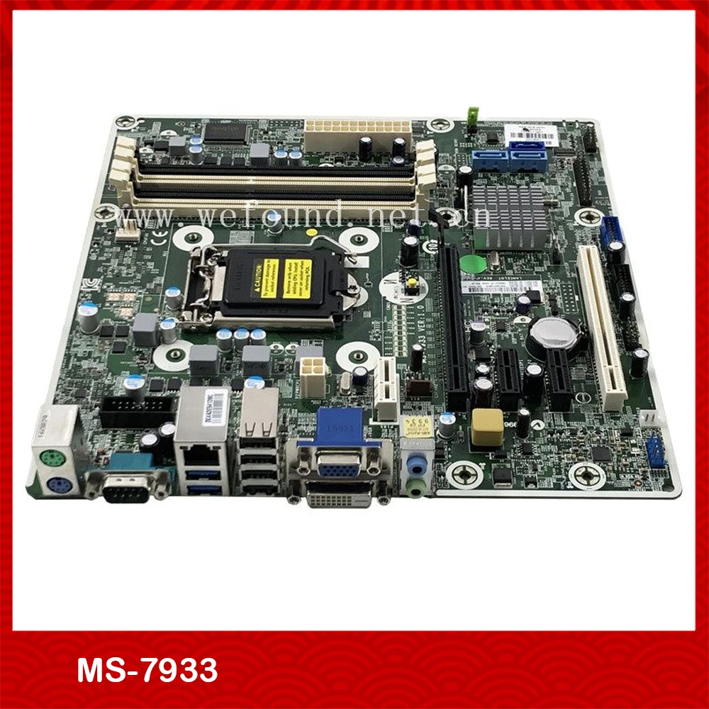 

100% Working Desktop Motherboard 490 478 G2 755311-001 754916-001 MS-7933 V1.0 Fully Tested Good Quality