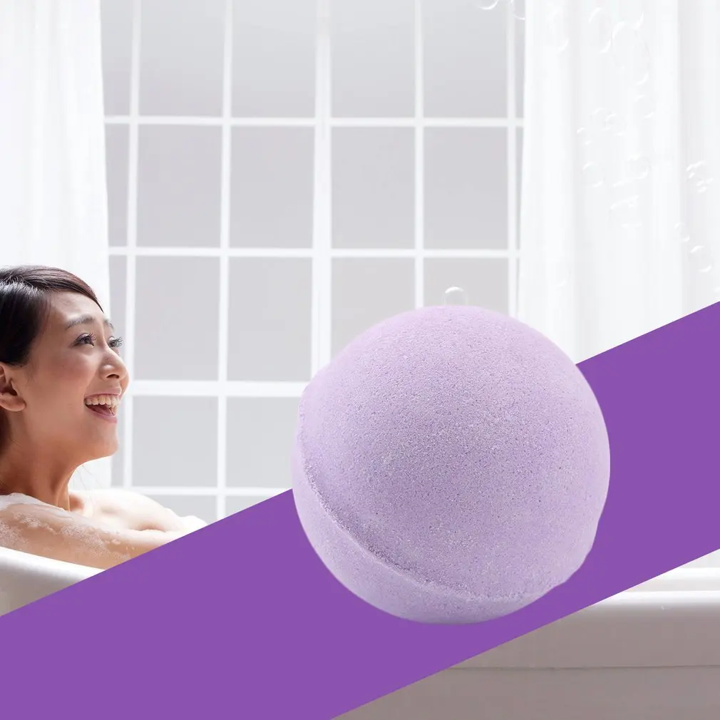 60 г многоцветный шар для ванны натуральный пузырь бомбочка дома отеля ванной спа