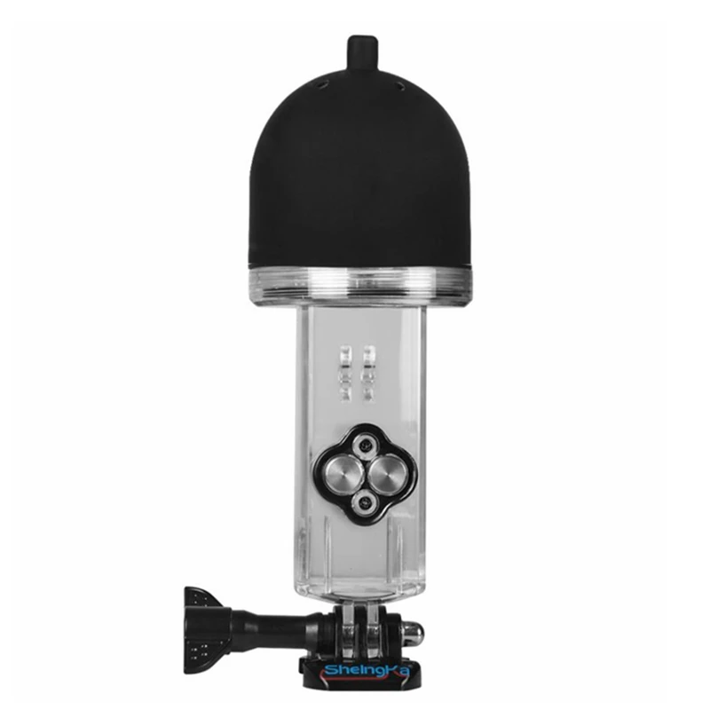 60 м подводный Дайвинг чехол с черным карманом силиконовый купол защитный для DJI