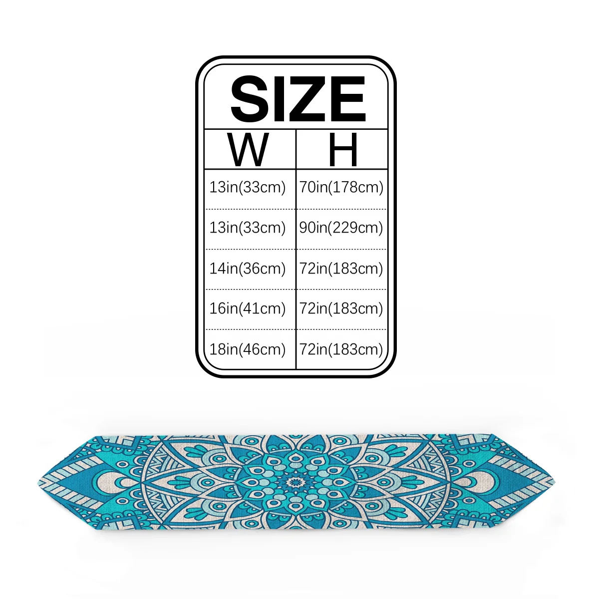 Синяя Мандала настольная дорожка s для свадеб праздничных мероприятий вечерние