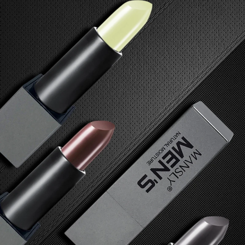 Мужской Прозрачный бальзам для губ натуральная Увлажняющая помада роскошный