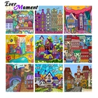 Ever Moment Алмазная картина, мультяшная цветная картина для дома, 5D смола, полная квадратная дрель, подарок, вышивка, украшение для дома, ASF2134