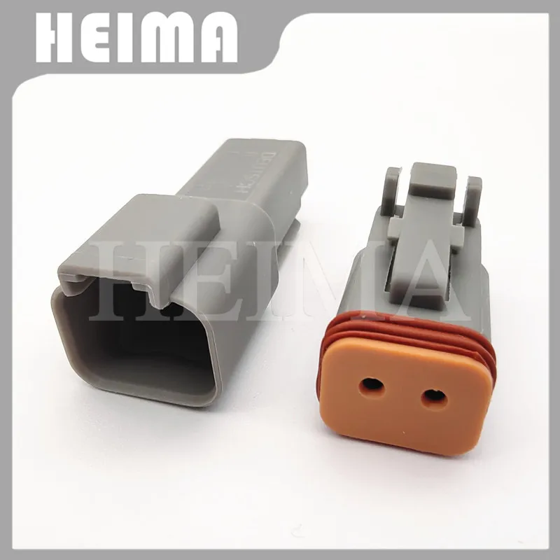 10 комплектов серый 2 контактный герметичный автомобильный Водонепроницаемый