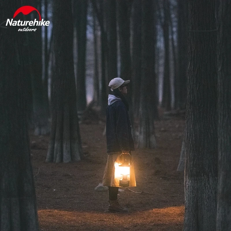 저렴한 NatureHike 새로운 레트로 LED 분위기 빛 USB 충전식 모바일 조명 가정용 캠핑 텐트 램프 캠프 랜턴 자연 하이킹