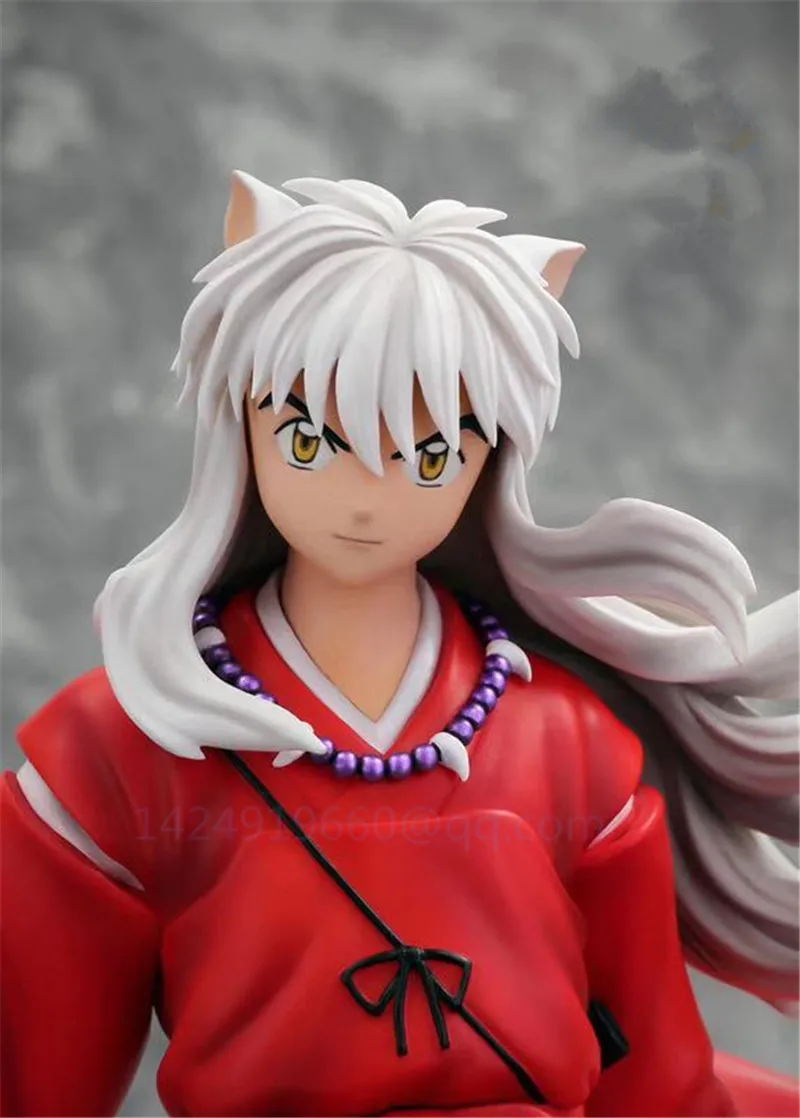 

GK Statue Anime Inuyasha Iron Broken Tooth Fight Scenes Higurashi Kagome Sesshoumaru Resin Action Model Collectible Toy R514