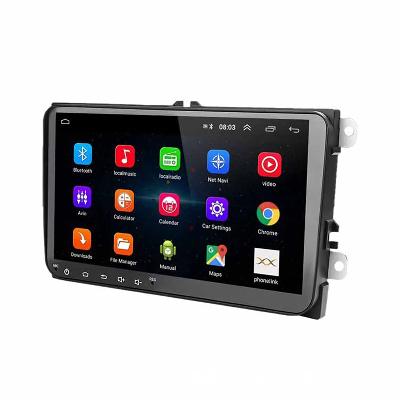 2 Din MP5 Автомобильный плеер Android 9 1 автомобильное радио Bluetooth ''GPS WIFI FM MP4 Музыка