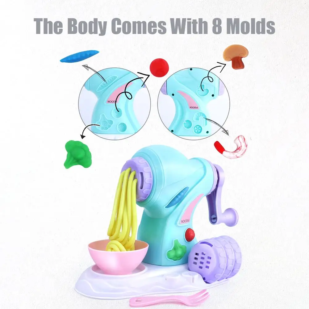 Многофункциональный DIYes цветной глины ручной чайник машина набор для детей лед