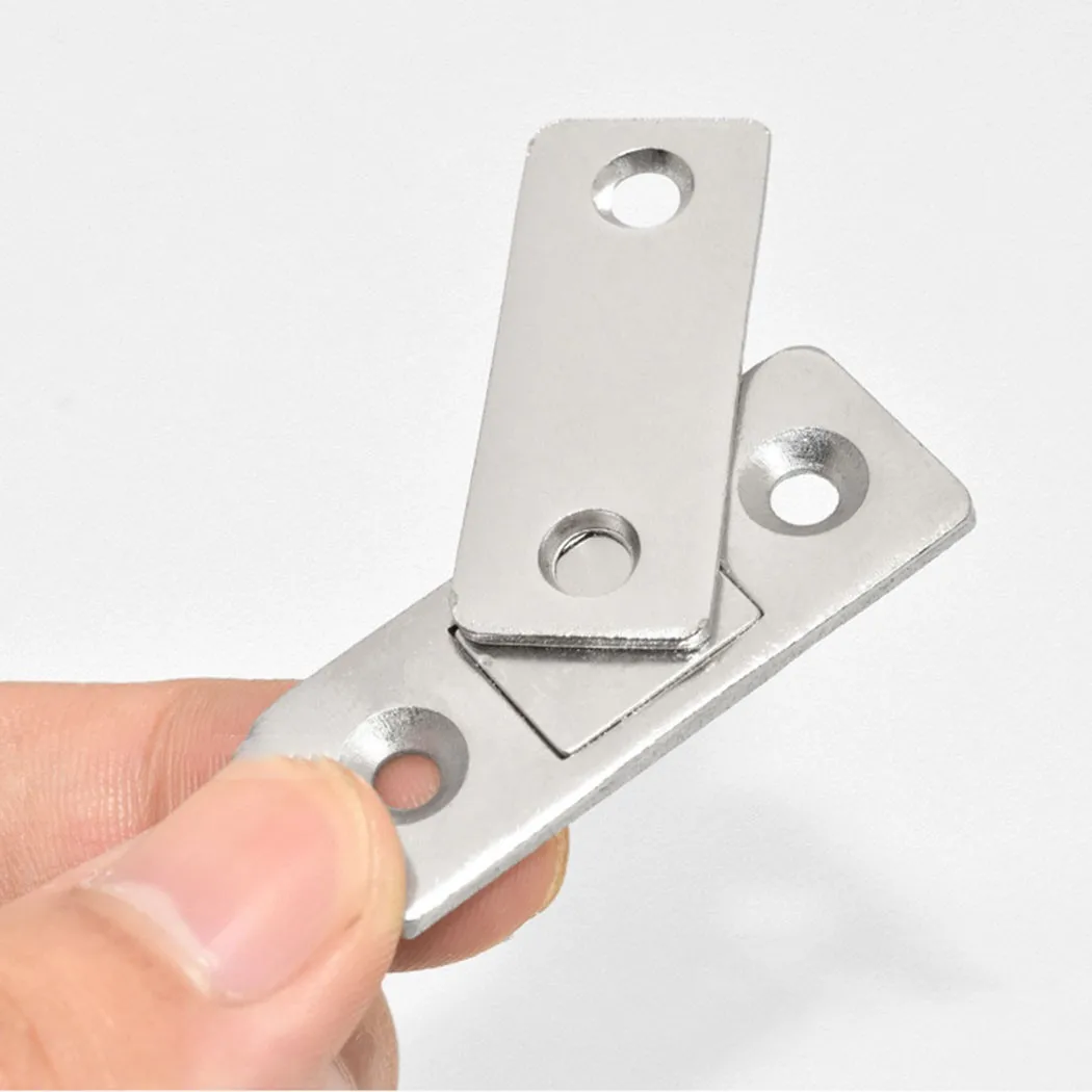 

2pc Ultra Thin Strong Magnets Door Closer Latch Ultra Thin Cabinet Catch Latch Punch-Free Furniture Doors Magnet Stop