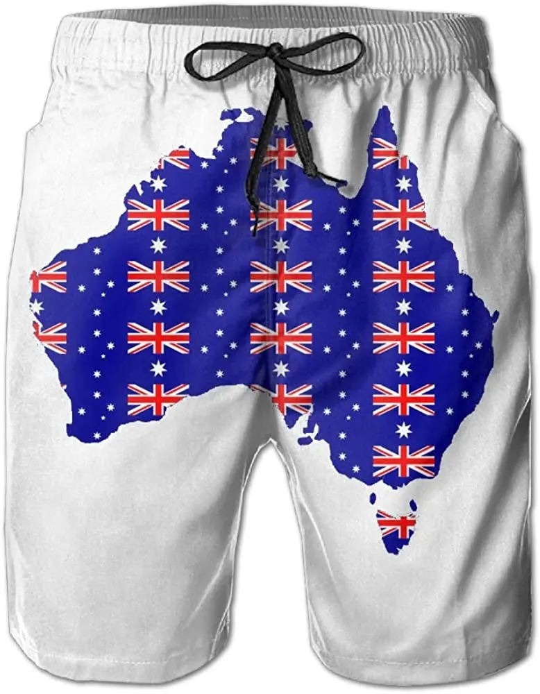 

Мужские шорты для плавания с австралийским флагом
