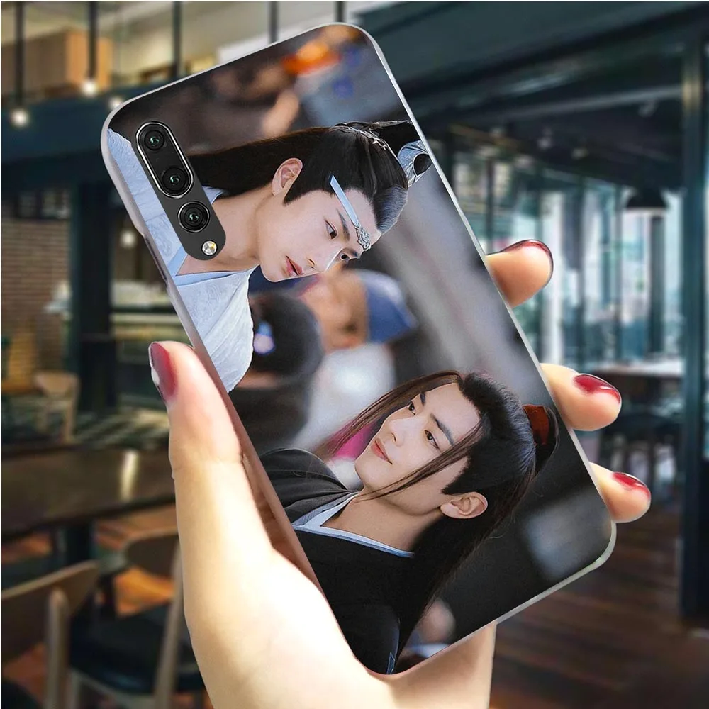 Жесткий чехол Wang Yibo Xiao Zhan для Huawei Y6 Prime 6A 7A 8 9 10 Lite View 20 Pro Y7 Y9 Nova 3 3i 4 5i|Бамперы| |