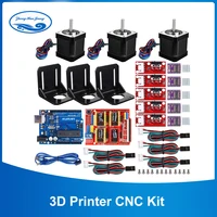 3d printer cnc kitfor arduino grbl shielduno r3 boardramps 1 4 mechanical switch endstopdrv8825 motor drivernema 17 motor