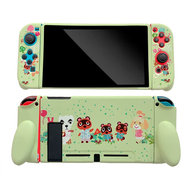 

Forest Animals Protective Shell TPU Housing NS Joycon Controller Protection Case Cover For Nintendo Switch Accessories