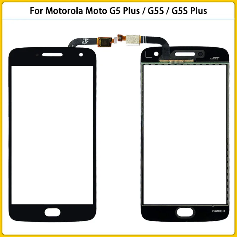 10PCS For Motorola Moto G5S Plus XT1791 XT1792 Touch Screen Panel Digitizer Sensor G5 Touchscreen Front Glass Replace | Мобильные
