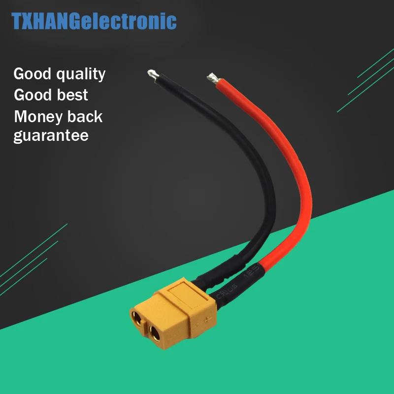 XT60 женский разъем с 10 см 16AWG силиконовый провод для DIY FPV Racing 3S 4S Lipo батарея diy
