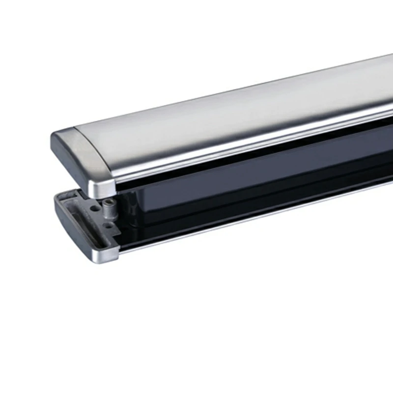 

Villa Stainless Steel Letter Box ,Double Glass and Wooden Door Letter Box Golden Silver