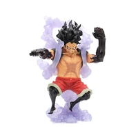 18 cm one piece king of artist the snake man luffy snakeman anime one piece monkey d luffy gear 4 figure pvc collectible toys