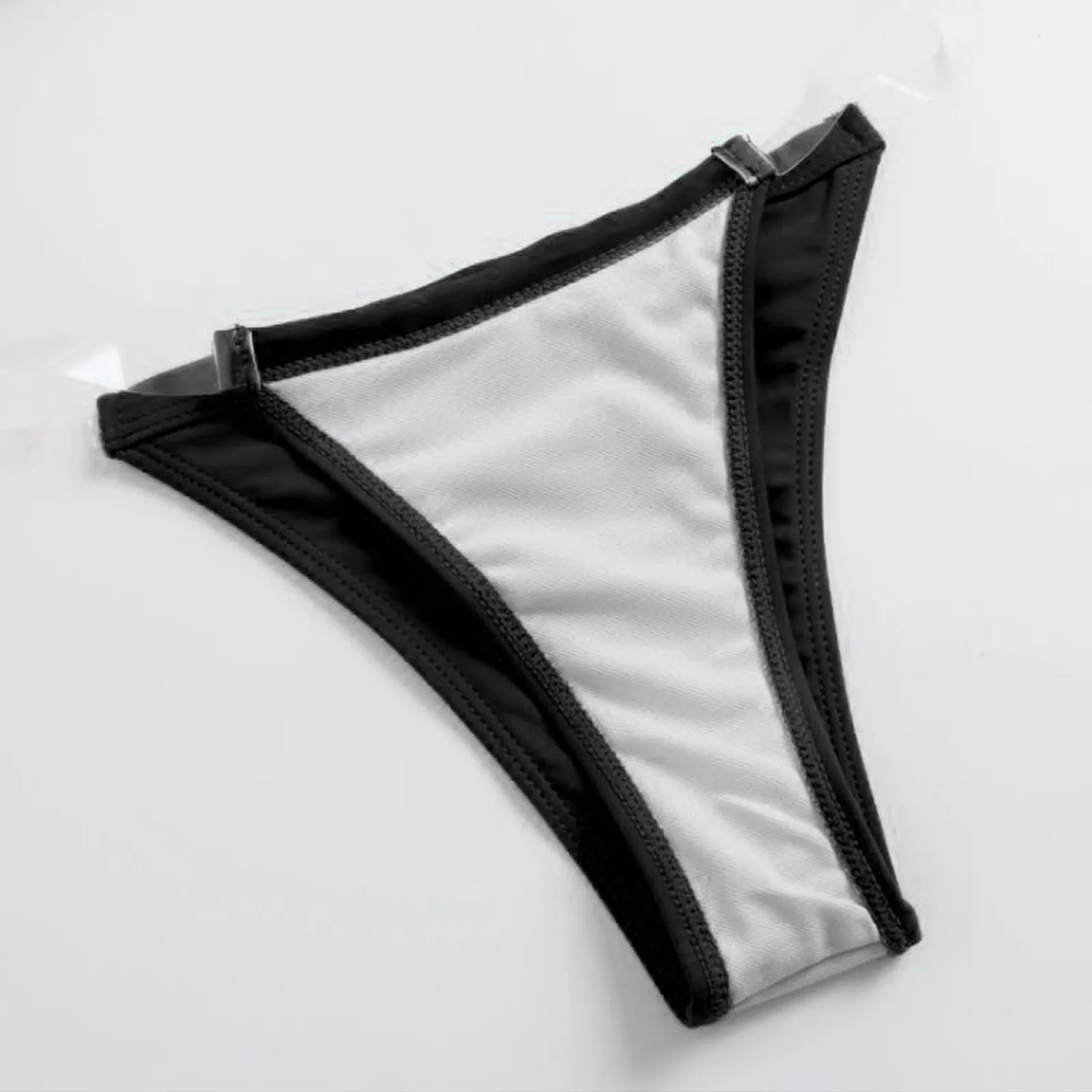 

2021 Women Fashion Split High Waist Solid Color Sexy Bikini Swimsuit Beachwear