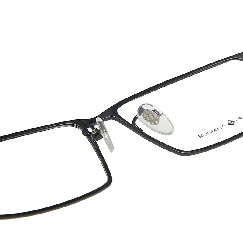 Мужские очки с оправой из чистого титана Logorela модные мужские квадратные