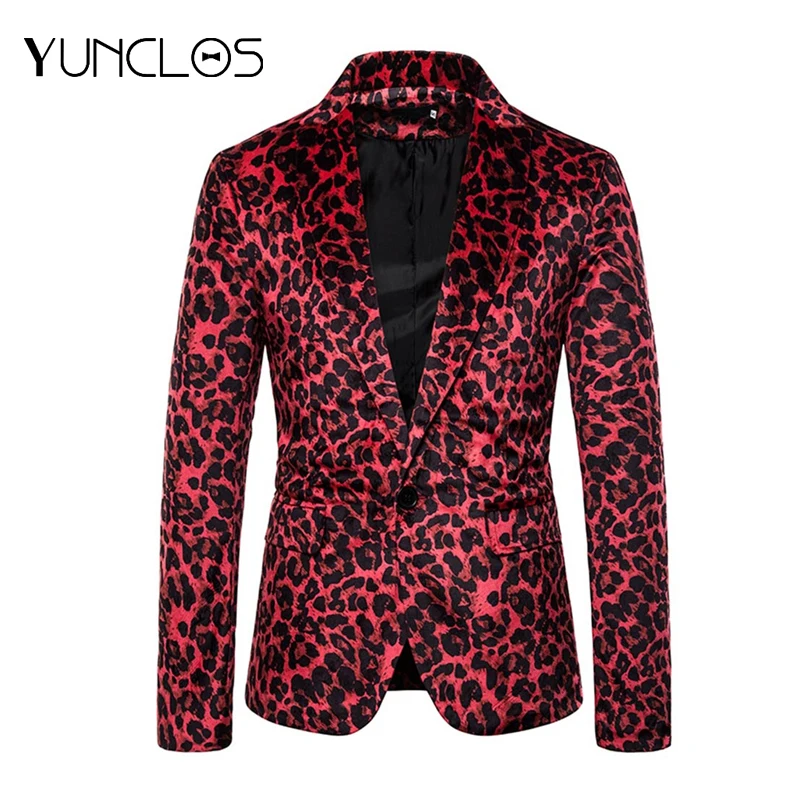 Модный облегающий блейзер в европейском стиле с леопардовым и змеиным принтом