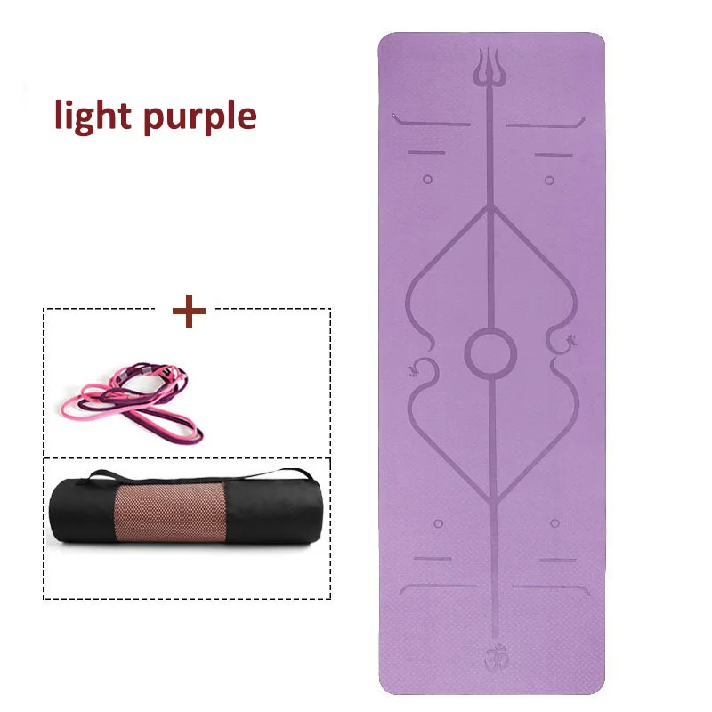 2020 коврик для фитнеса и йоги с сумкой нескользящий наколенник Esterilla Yoga Antidesliz