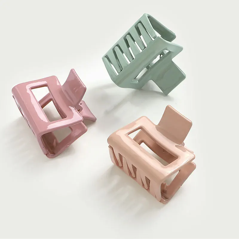 

1Pc Korean Solid Hair Claws Elegant Clear Acrylic Hair Clips Hairpins Barrette Headwear for Women Girls Hair Accessories Gifts