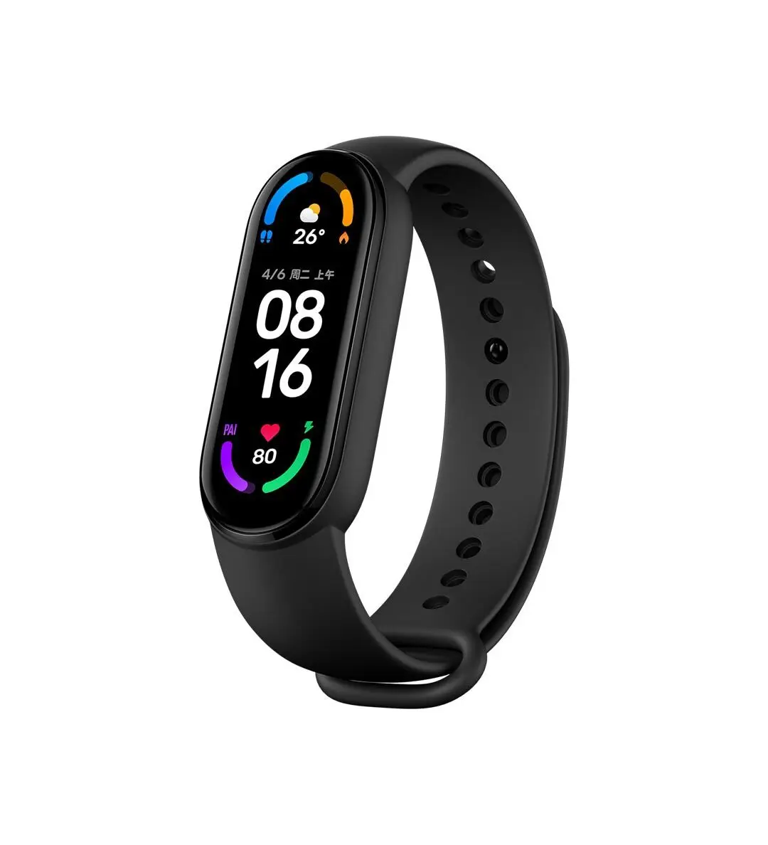 Смарт-браслет Xiaomi Mi Band 6 фитнес-трекер с экраном AMOLED мониторингом пульса и