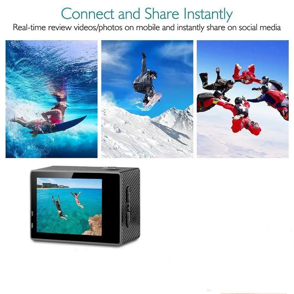 Новинка 2018 SJ6000 HD Спорт Водонепроницаемый 1080p DVR Dash Cam 30FPS 2 0 &quotlcd Дайвинг 30 м DV |
