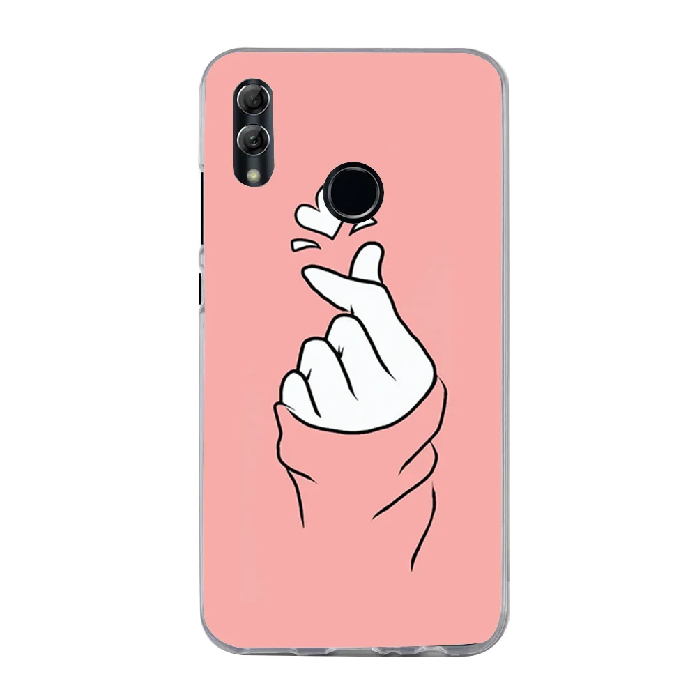 Чехол для Huawei P20 Lite 5 84 дюймов mate 10 p20Lite мягкий резиновый силиконовый чехол задней