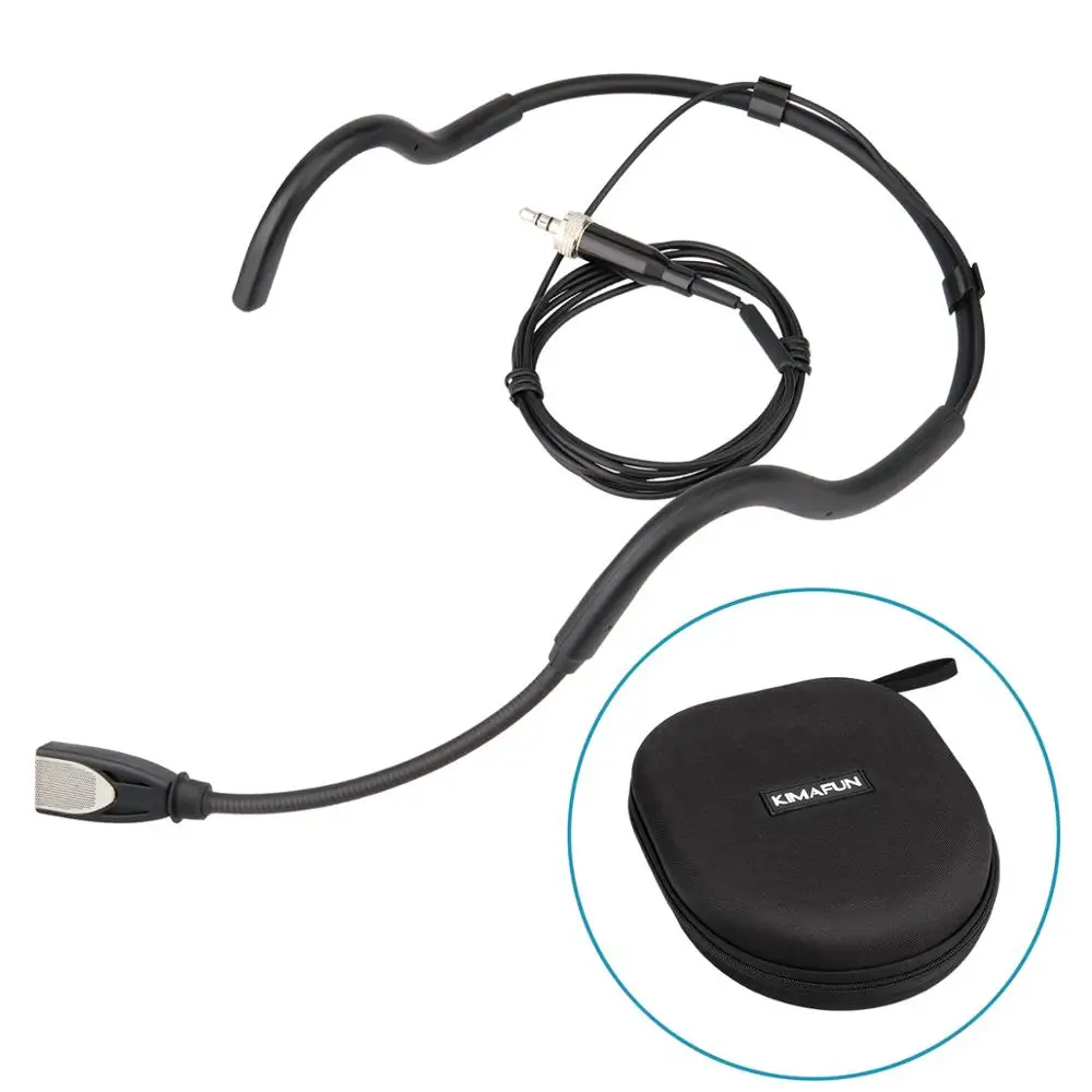 Профессиональная однонаправленная конденсаторная гарнитура KIMAFUN KM-880 xlr для