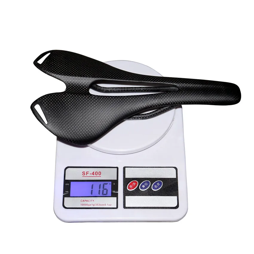 2022 Carbon Fiber Bicycle Saddle Road MTB Bike Seat Matte bike cushion 275*143mm cycling parts | Спорт и развлечения