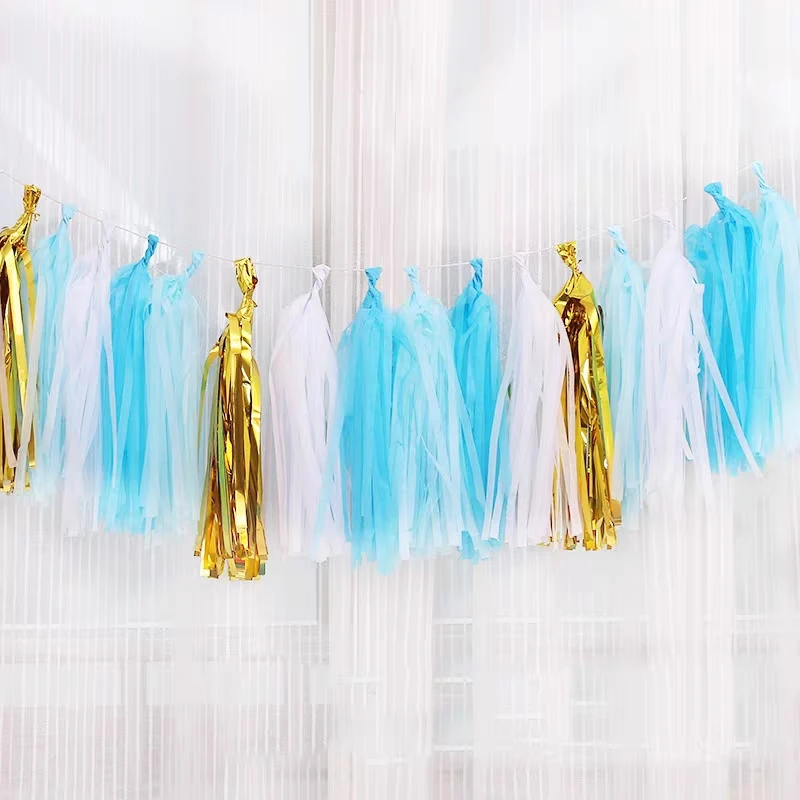 5 шт./упак. конфеты бумажное украшение для свадьбы кисточки украшения дня