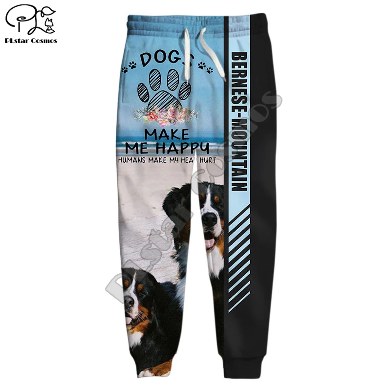 Милые забавные мужские/женские уличные брюки PLstar Cosmos с изображением животных