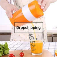 portable manual citrus juicer for orange lemon fruit squeezer 300ml orange juice cup outdoor potable juicer machine can