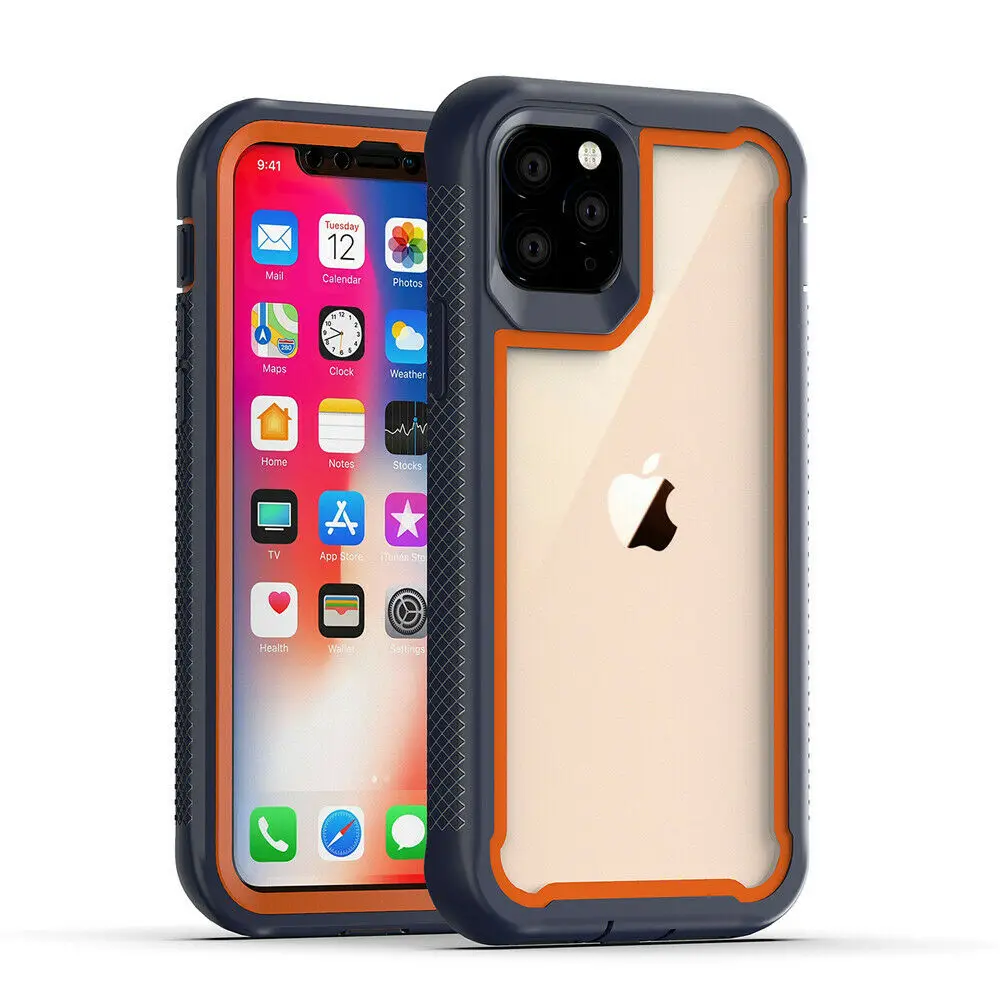 Чехол для iPhone 11 Pro Max XS X XR 8 7 6S 6 Plus Гибридный сверхпрочный противоударный