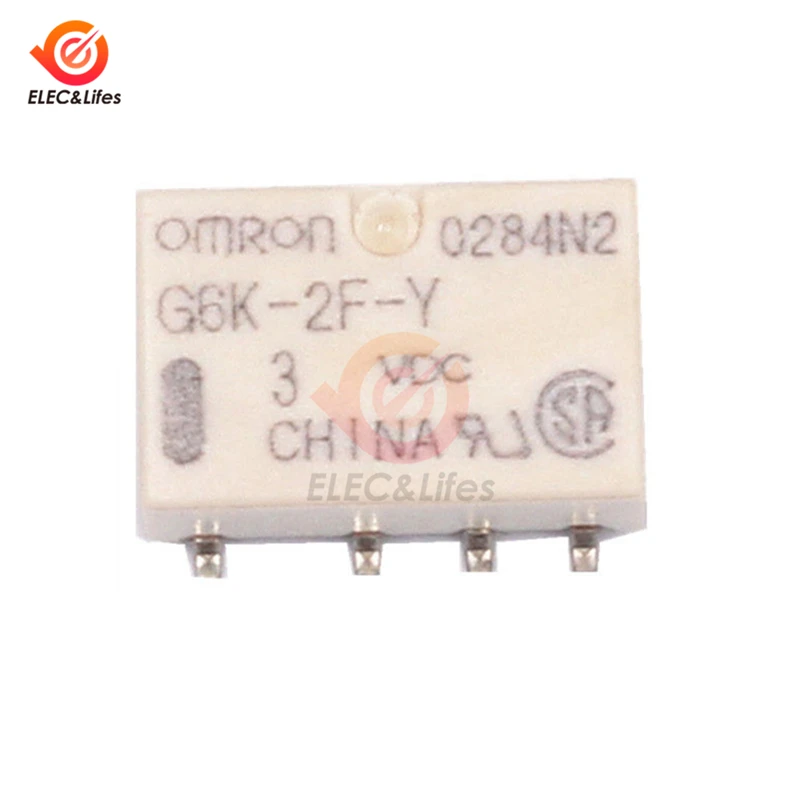 SMD DC 3 в 5 12 В 24 реле фотосигнала 8 контактов для Omron постоянного тока | Обустройство