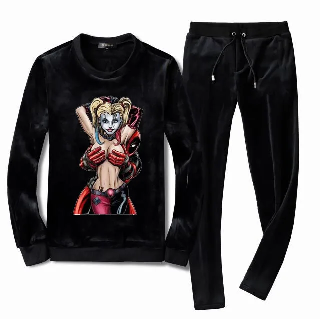 Мужской велюровый спортивный костюм тренировочный из двух предметов кофта и