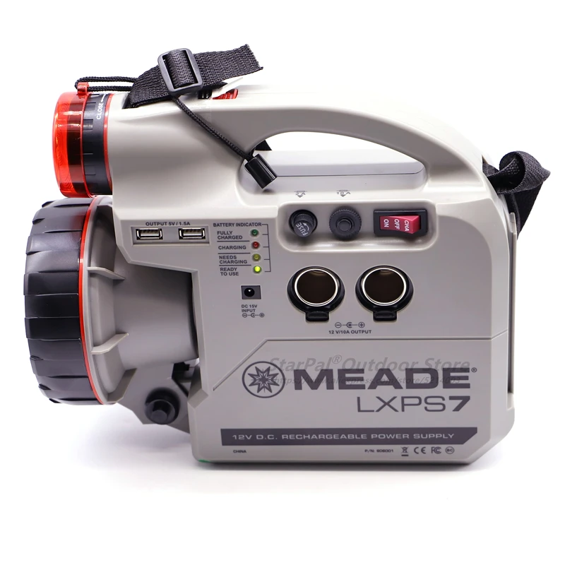 Meade Многофункциональный 12V7A перезаряжаемый источник питания LXPS7 для