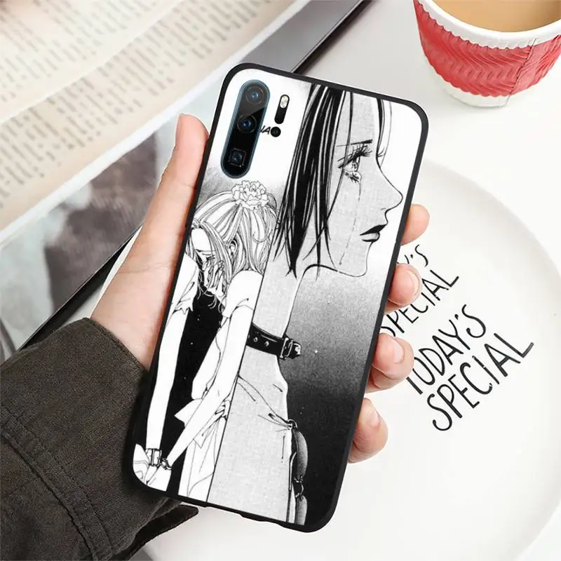 

anime Nana Phone Case For Huawei P40 P20 P30 lite Pro P Smart 2019 Mate 40 20 10 Lite Pro Nova 5t