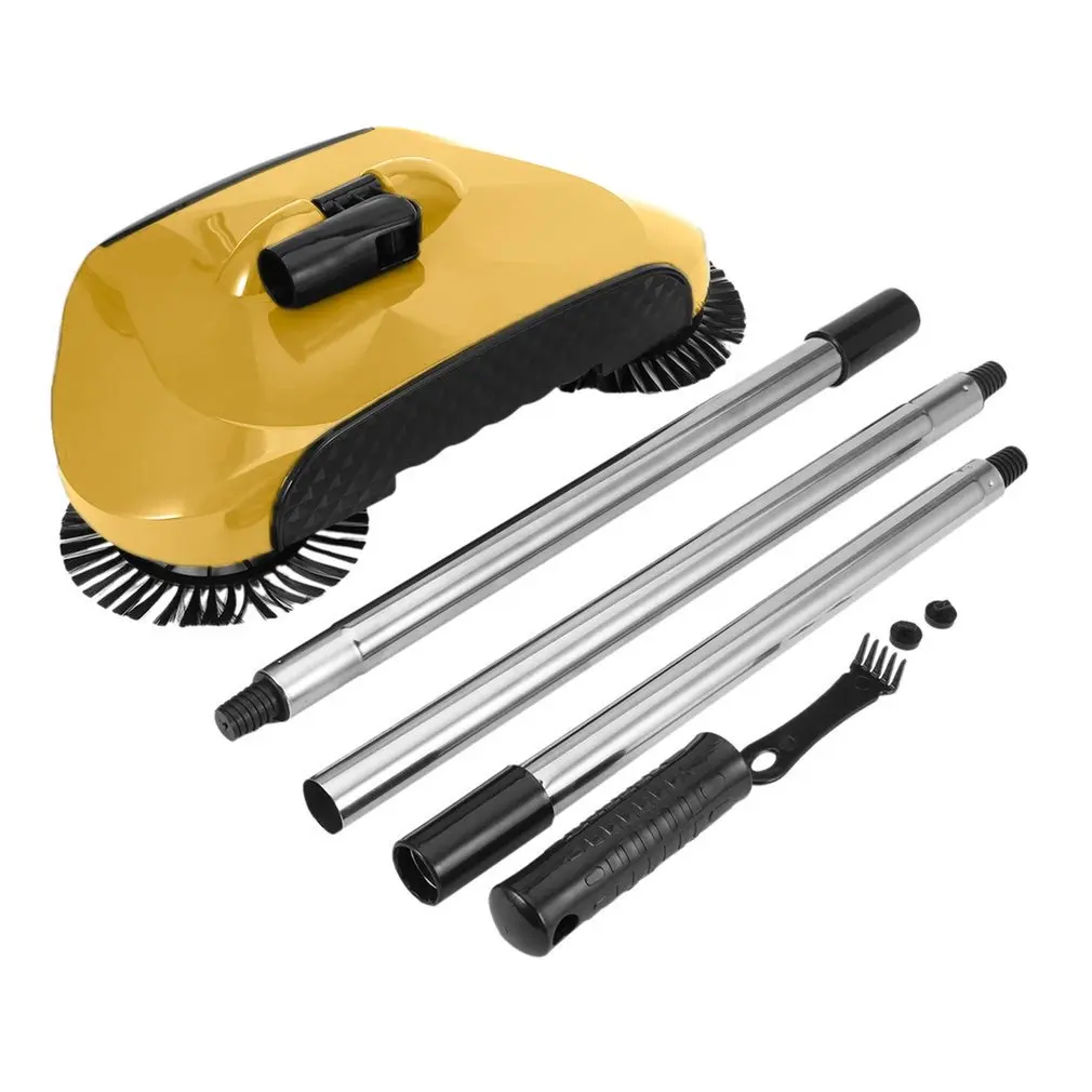 

Stainless Steel Sweeping Machine Push Type Magic Broom Dustpan Handle Household Vacuum Cleaner Hand Push Sweeper Floor Robotic