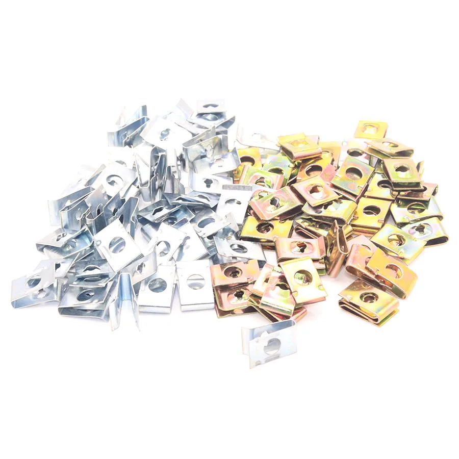 50 шт. крепежные зажимы для Крепления Винтов|Клипсы и авто| |