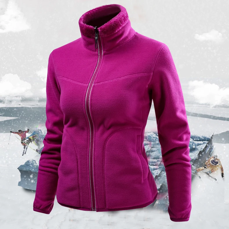 Флисовые зимние куртки Facecozy для мужчин и женщин активного отдыха походов спорта