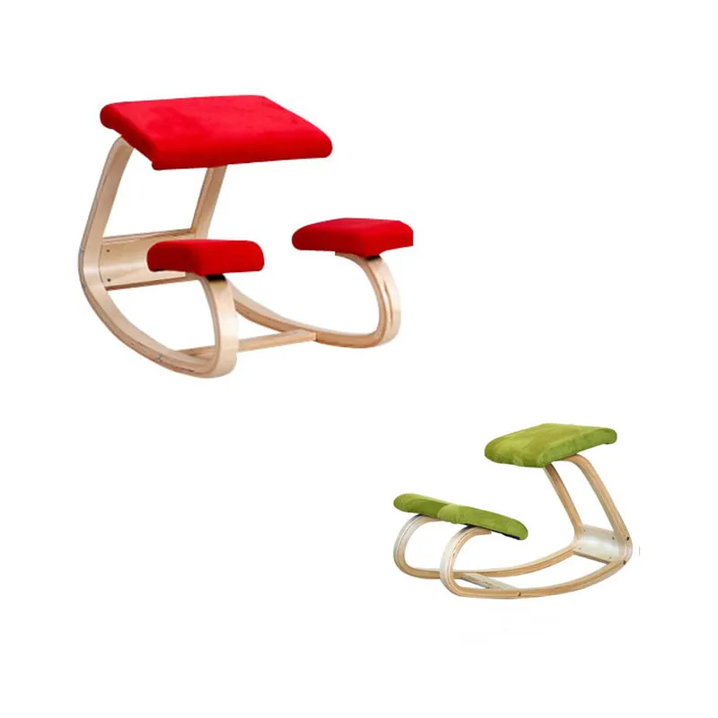 

Ergonomic Stool Corrective For Kneeling Minimalist Modern Home Office Solid Wood Chair Nordic Computer Chair